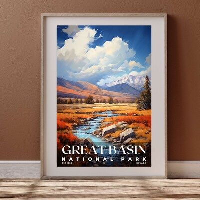 Great Basin National Park Poster, Travel Art, Office Poster, Home Decor | S6 - image4